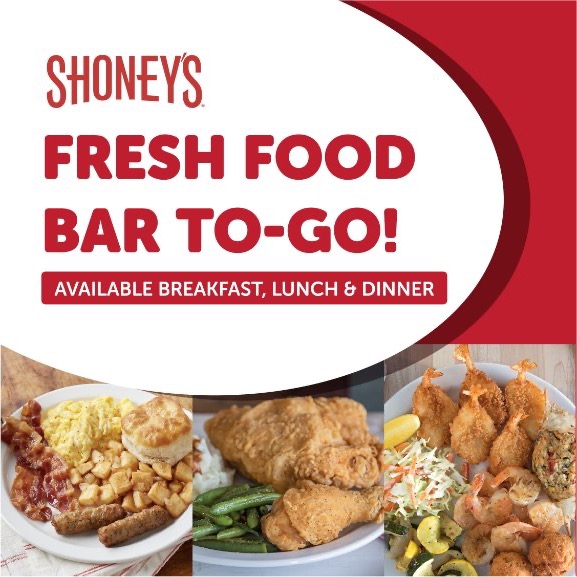 Shoneys's tweet image. Craving Shoney’s classics? 🍽️ Take your Fresh Food Bar favorites To-Go and enjoy a delicious feast wherever you are! Swing by your local Shoney’s today and take To-Go any of our Fresh Food Bar items. Shoney’s – Let’s Eat!​

#Shoneys #FreshFoodBar #Buffet