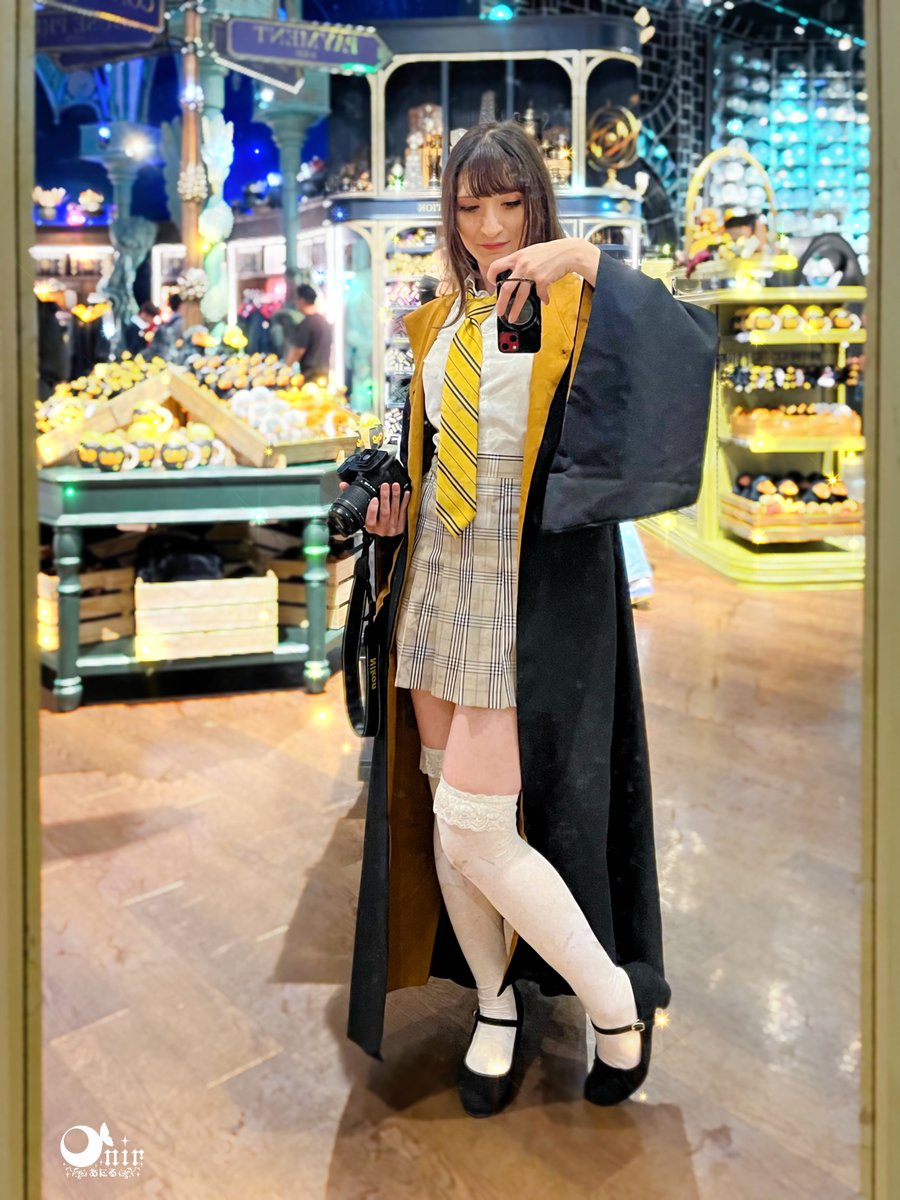 #毎日あにる

ついに入学できた！！
ローブ迷ったけど、可愛い感じにしたくてハッフルパフに🦡🪄✨

#寮生　#スタジオツアー東京