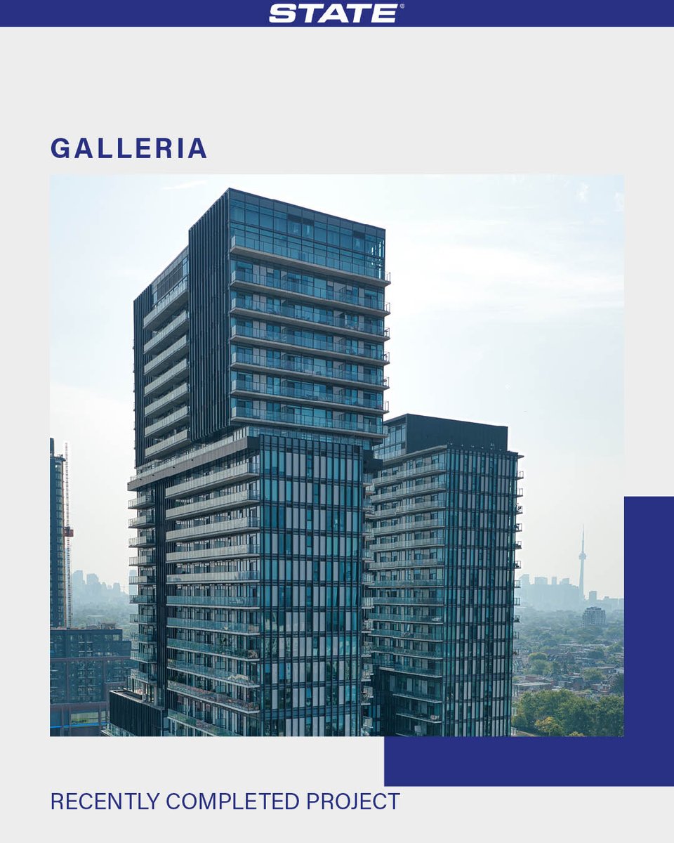StateWindowCorp's tweet image. Recently completed at Galleria! Our Window Wall, Curtain Wall, and Cladding systems come together to create a façade that blends modern design with precision performance. Proud to see State’s expertise shaping another standout development.

#OneState #WindowWall #CurtainWall