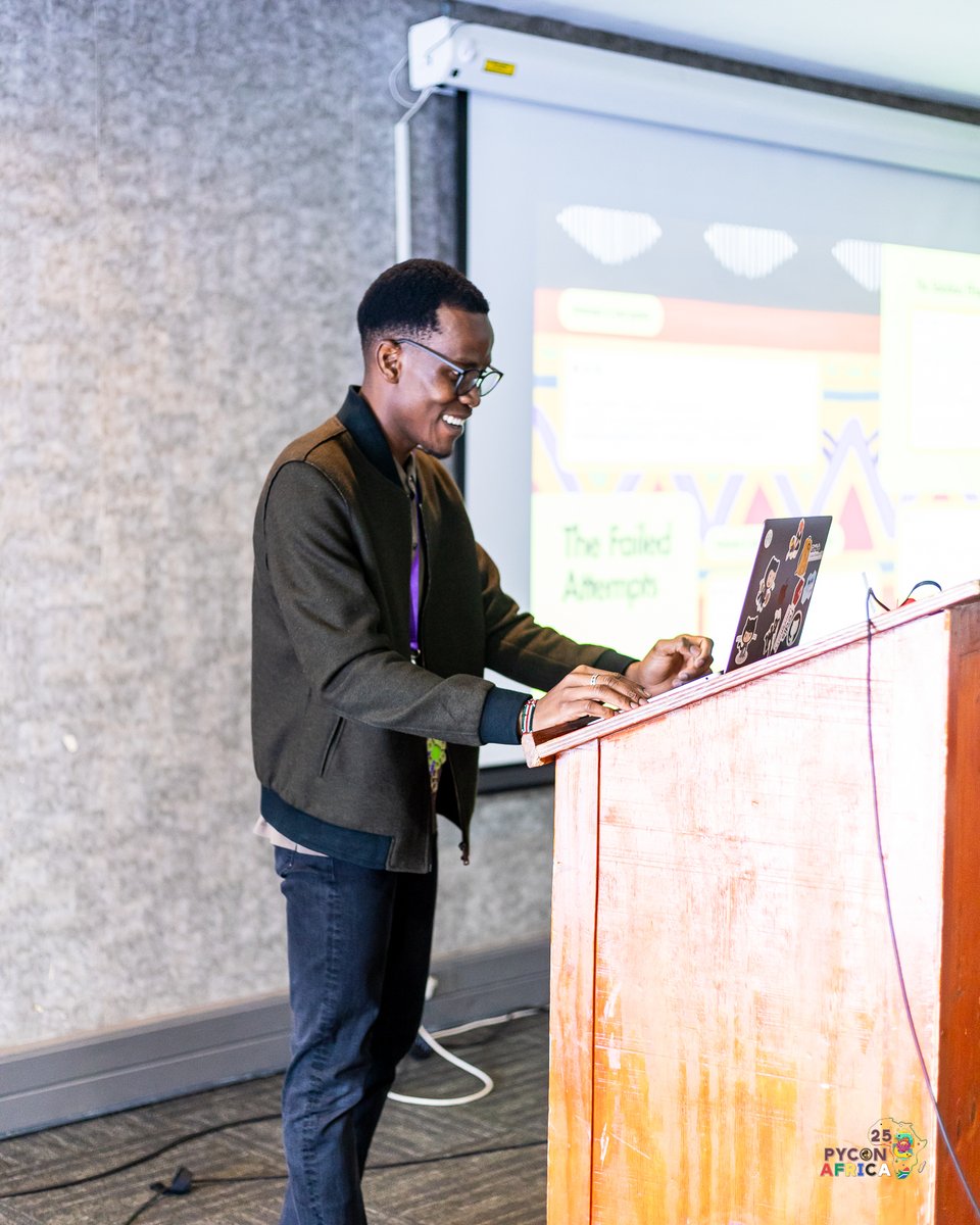 pyconza's tweet image. More highlights from our incredible speakers in the breakout sessions โ where the best conversations and ideas happen! ๐
#PyConAfrica2025 #PythonCommunity