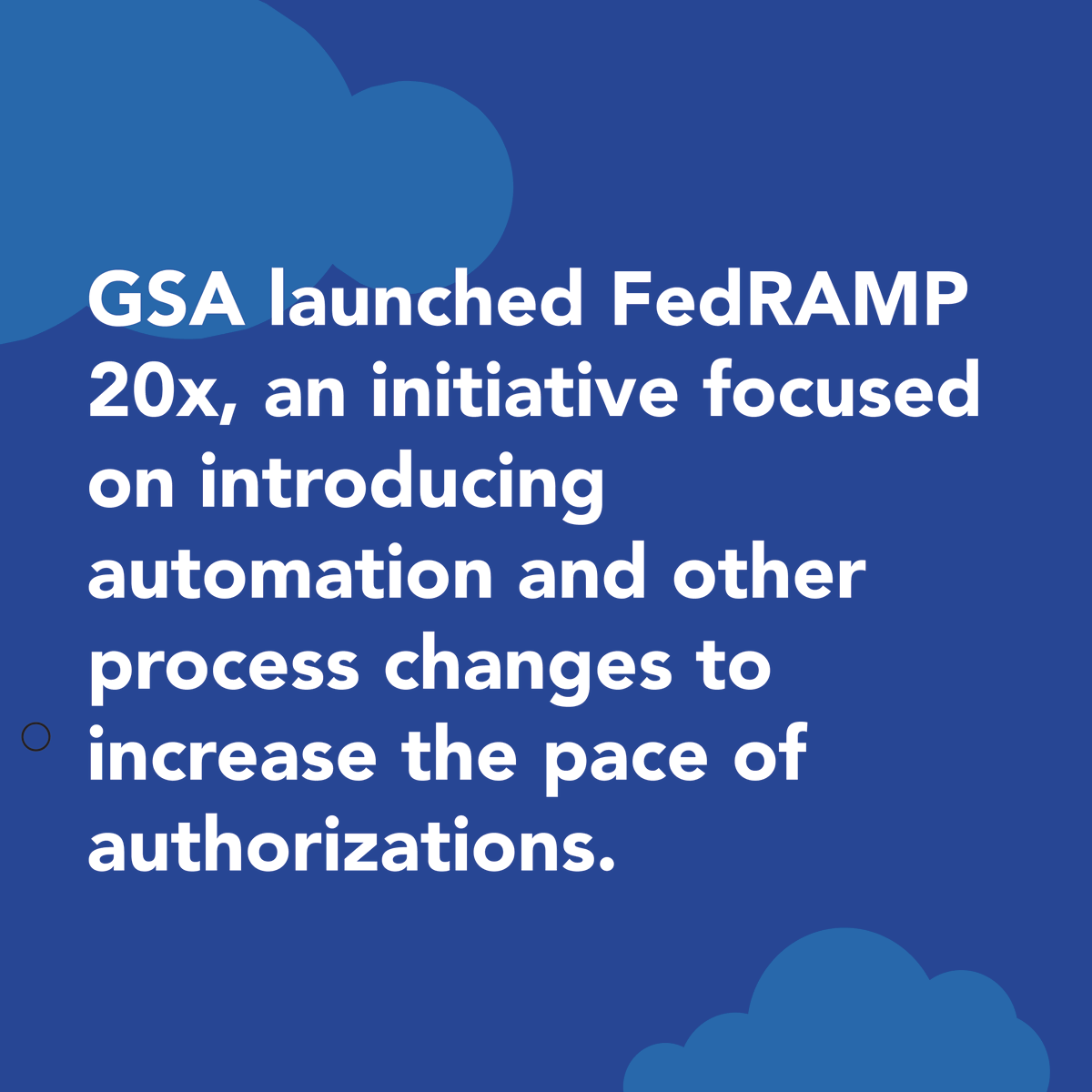 GovWhitePapers's tweet photo. 📘 #FedRAMP is entering a new era with the 20x initiative, streamlining processes and embracing automation for faster #cloudadoption. Download our trend report, developed in collaboration with @Carahsoft, to explore evolving standards, emerging challenges, and the future of secure cloud in government: https://t.co/Y15Jm8EUug @AbnormalAIX @AxoniusInc @LetsParamify