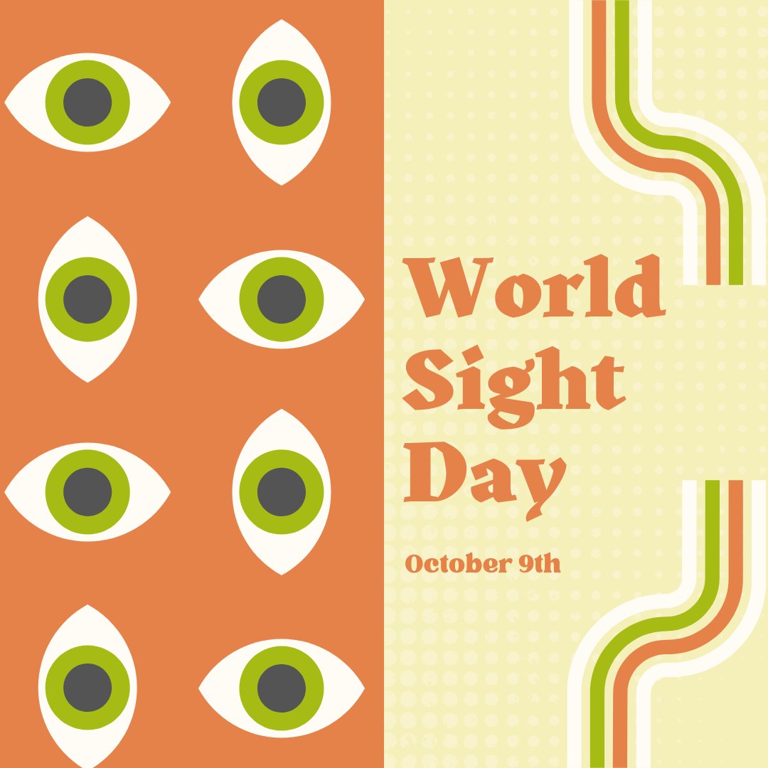 🌍 Happy World Sight Day! 👀

Today, we celebrate the gift of sight and remind everyone of the importance of eye health. 

Whether it’s scheduling an eye exam, spreading the word about eye care, or simply wearing sunglasses, every little action counts!  👓❤️