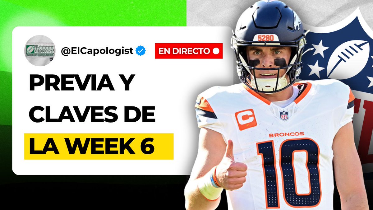 El Capologist Podcast (@elcapologist) on Twitter photo 💥🎙️ ¡Ya disponible el Previologist de esta semana!
PREVIA y CLAVES de la SEMANA 6 con <a href="/rafacervera22/">rafacervera</a>, <a href="/TomasiSantiago/">Santiago Tomasi</a>, <a href="/GBoyerNalda/">Guillaume Boyer Nalda</a> y <a href="/NachoCervera6/">Nacho Cervera</a>
🇬🇧 Y conexión <a href="/andershoffman/">Ander Iturralde</a> desde Londres
🟠 ivoox.com/previologist-3…
🟢open.spotify.com/episode/7EHTc2…
🔴 youtube.com/watch?v=E0kH3c… 💥🎙️ ¡Ya disponible el Previologist de esta semana!
PREVIA y CLAVES de la SEMANA 6 con <a href="/rafacervera22/">rafacervera</a>, <a href="/TomasiSantiago/">Santiago Tomasi</a>, <a href="/GBoyerNalda/">Guillaume Boyer Nalda</a> y <a href="/NachoCervera6/">Nacho Cervera</a>
🇬🇧 Y conexión <a href="/andershoffman/">Ander Iturralde</a> desde Londres
🟠 ivoox.com/previologist-3…
🟢open.spotify.com/episode/7EHTc2…
🔴 youtube.com/watch?v=E0kH3c…