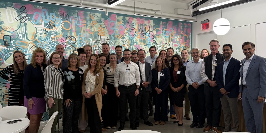Last week, we hosted an energizing, evening Strategic Retreat with our service line leaders, exploring what makes teams thrive and laying groundwork for future planning. <a href="/VikKashyapMD/">Vikram Kashyap</a> @wohnsMD <a href="/AshMansour5/">@AshMansour</a>