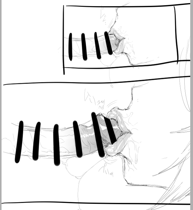 やりたかった描写考え無しに描いてる
もう加減がわからん 