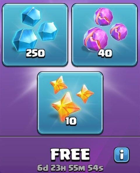 Thank you SC 🙌✨

Anything is better than FREE 😎💰

Also... Negative ores anyone? Interesting 🤔🧱
<a href="/ClashofClans/">Clash of Clans</a>