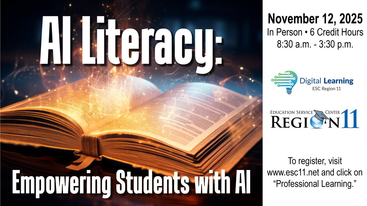 ESC Region 11 Digital Learning tweet media