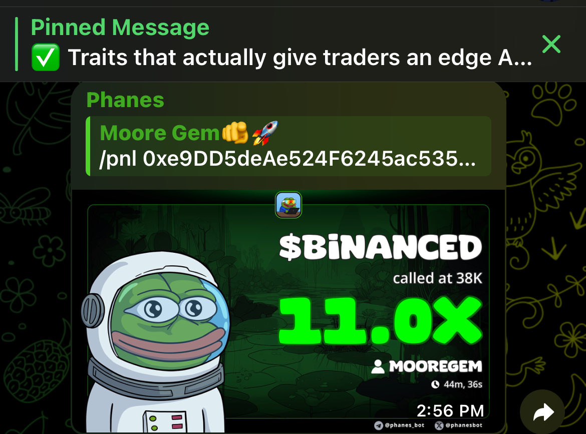 11X profit gained on $BINANCED

CA> 0xe9DD5deAe524F6245ac5352D1A6375DCd06f4444

Calling what others miss. Timing is my edge. ⏳💎
Tg lads eating good 👍 

Dm for entry 🎯
t.me/mooregemx

#AHOF #素のまんま #كاريزما69 #เจนนี่ได้หมดถ้าสดชื่น #CryptoGem #AlphaCalls