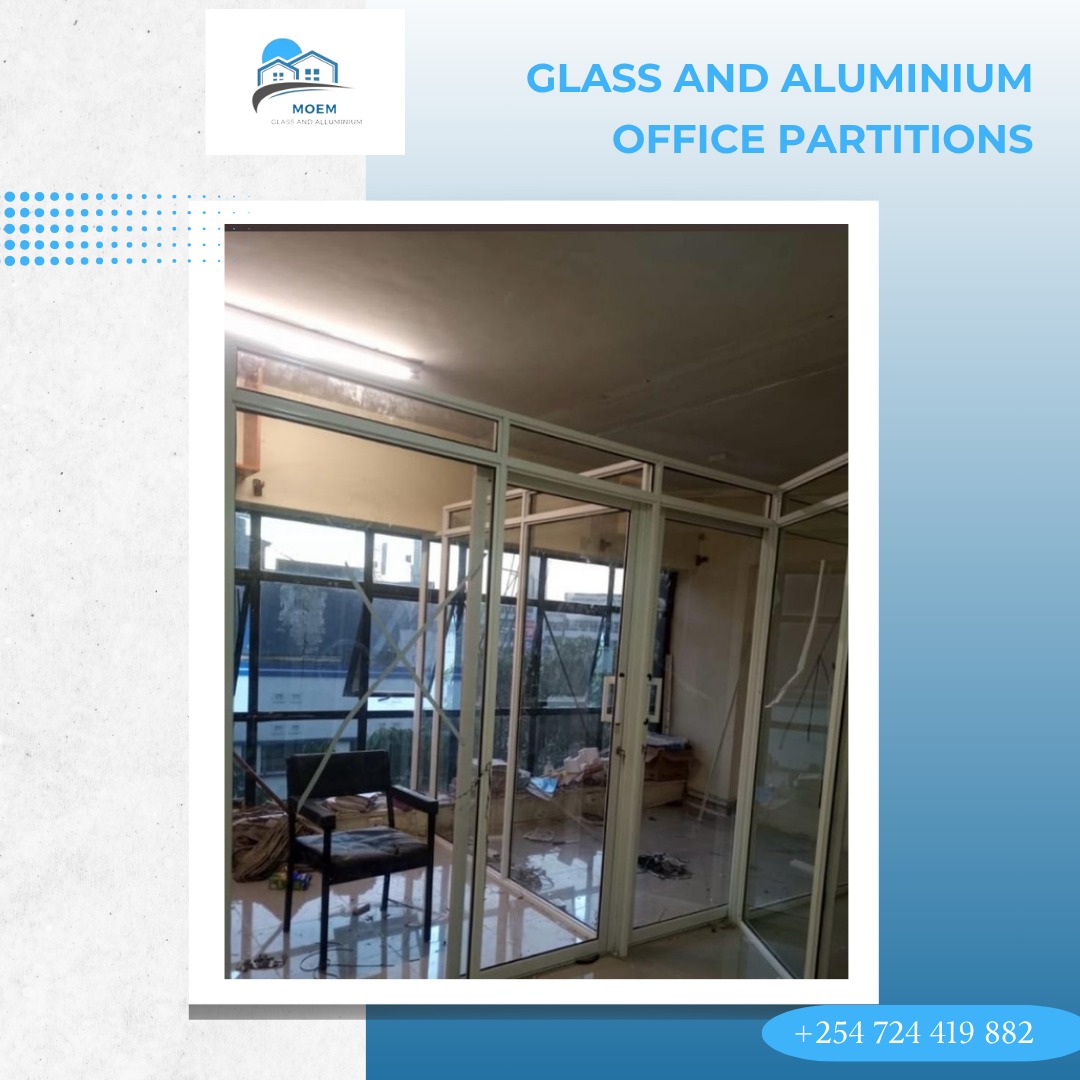 Moemkenya's tweet image. Elegant glass and aluminium office partitions.

Experience the best in glass, aluminum &amp;amp; stainless steel solutions.

WhatsApp or call us +254 724 419 882  

#GlassAndAluminiumExperts #Construction #Property #Nairobi #Kenya #InteriorDesign