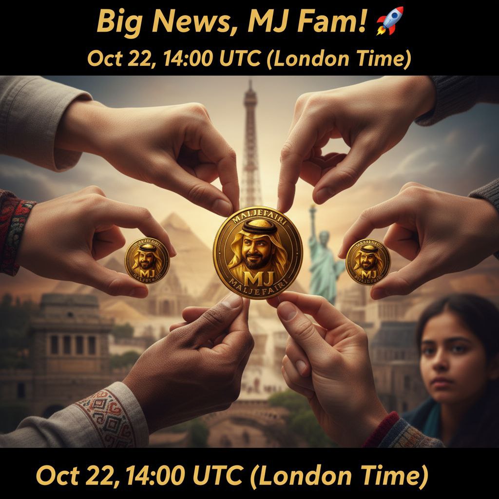 themiliw's tweet photo. 🚀MJ Excitement is at its peak, 14 days until the launchpad on the BNB network!

✨Big prizes await early winners✨

💥Listing on exchanges means price explosion, don't move!💥

Buy now and build your future with MJ

👇 Buy now ⬇️

🔗 [https://t.co/XtFUE3etfp

#maljefairi #MJ https://t.co/Yl1XYaoXIW
