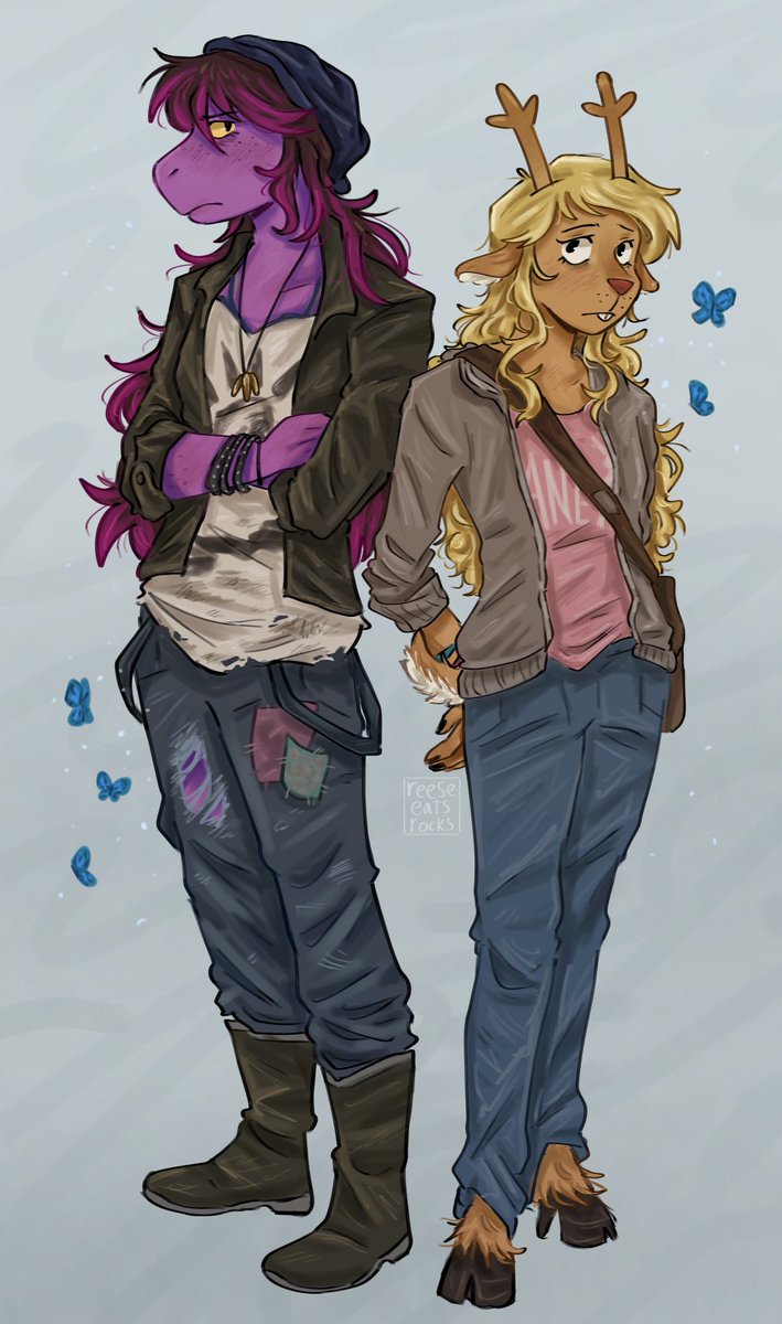 Suselle month day 9! Life is…….. deltarune??? #suselle #deltarune