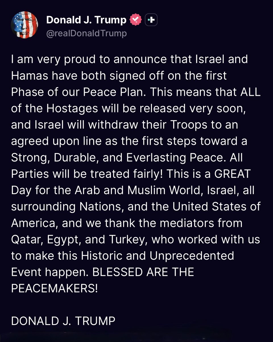 realNickTran's tweet image. As a combat veteran and Vietnam War refugee, I’ll never mistake appeasement for peace.

If Israel’s hostages are going home and terror is contained, that’s a good thing for America and for our allies.

Hopefully it cools the extremist movements that threaten safety and divide our…