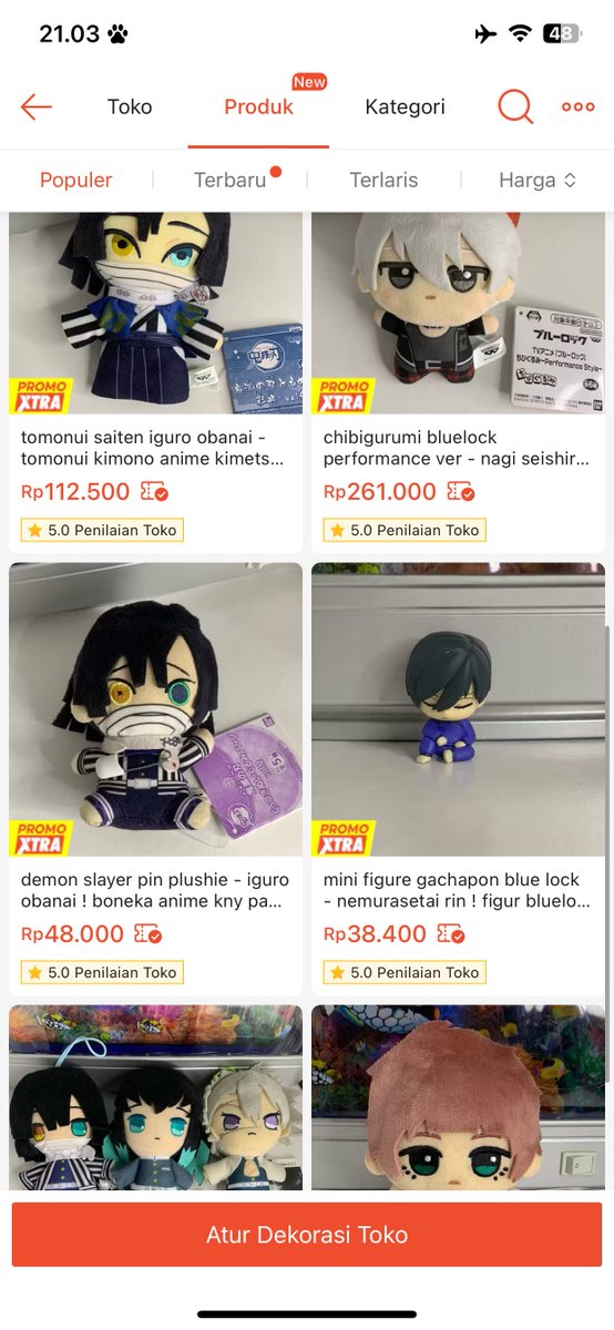 apploved's tweet image. want to sale wts in rush aab demon slayer and bluelock plush

- masih bisa nego tipis
- ada voc potongan sampai 10%

 #warunganime #warungkny #warungds #warungbllk