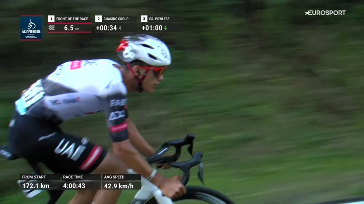 faustocoppi60's tweet image. Our only hope for this Saturday, the Mexican version of Pogacar.  
#GranPiemonte