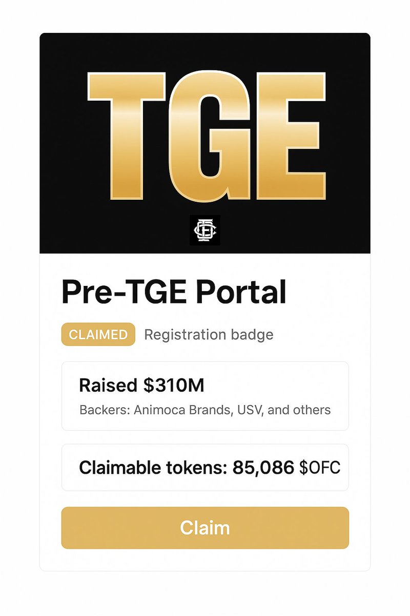 CC2Awakens's tweet image. WHAT if you get more ALLOCATIONS💰 for just posting or interacting with $OFC posts? 👀⚽

Every quote. Every reply. Every $Check.
It might just count. 🔥 

Stay loud. Stay early.
$OFC is for the real ones only. 🟢💰