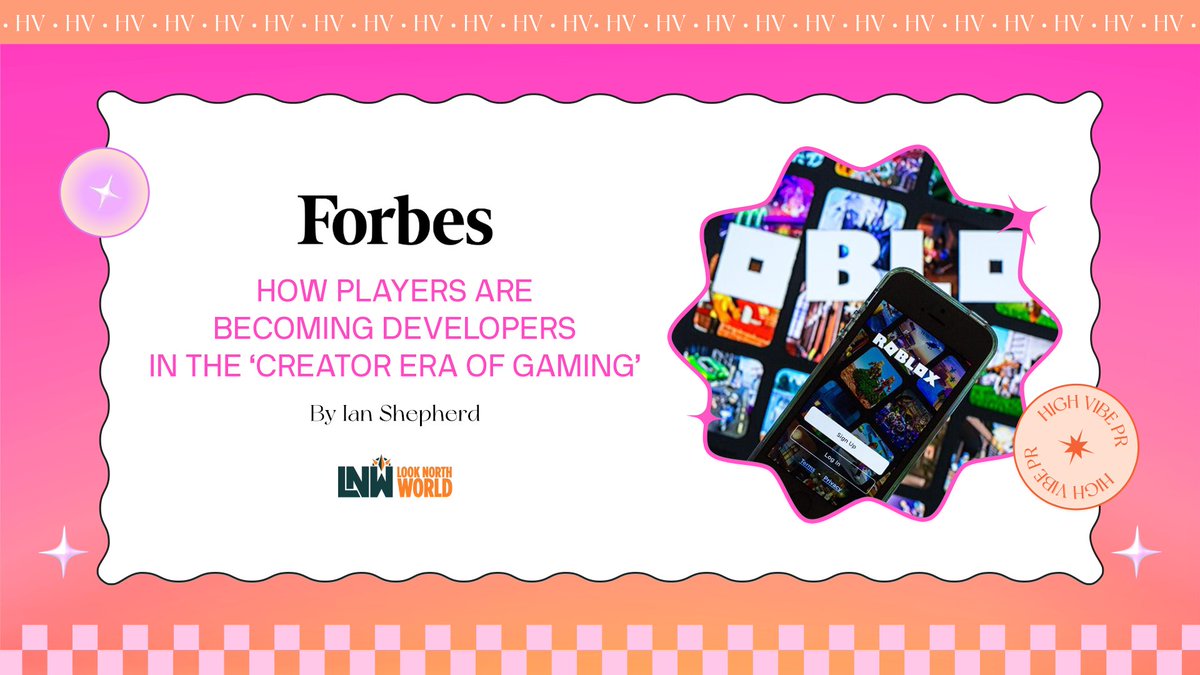 Welcome to what Alex Seropian calls the “Creator Era” of gaming. 🎮

In this Forbes feature, Alex (<a href="/steakbacon/">Alexander Seropian</a>), @LookNorthWorld founder, breaks down how games within Roblox, Fortnite &amp; Minecraft are the next big opportunity for developers.

🎯 500M+ monthly players across