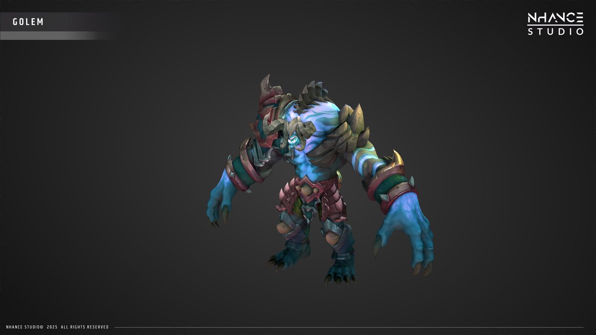 AlexNhance's tweet image. Golem model for our studio

#Stylized #GameDev #Zbrush