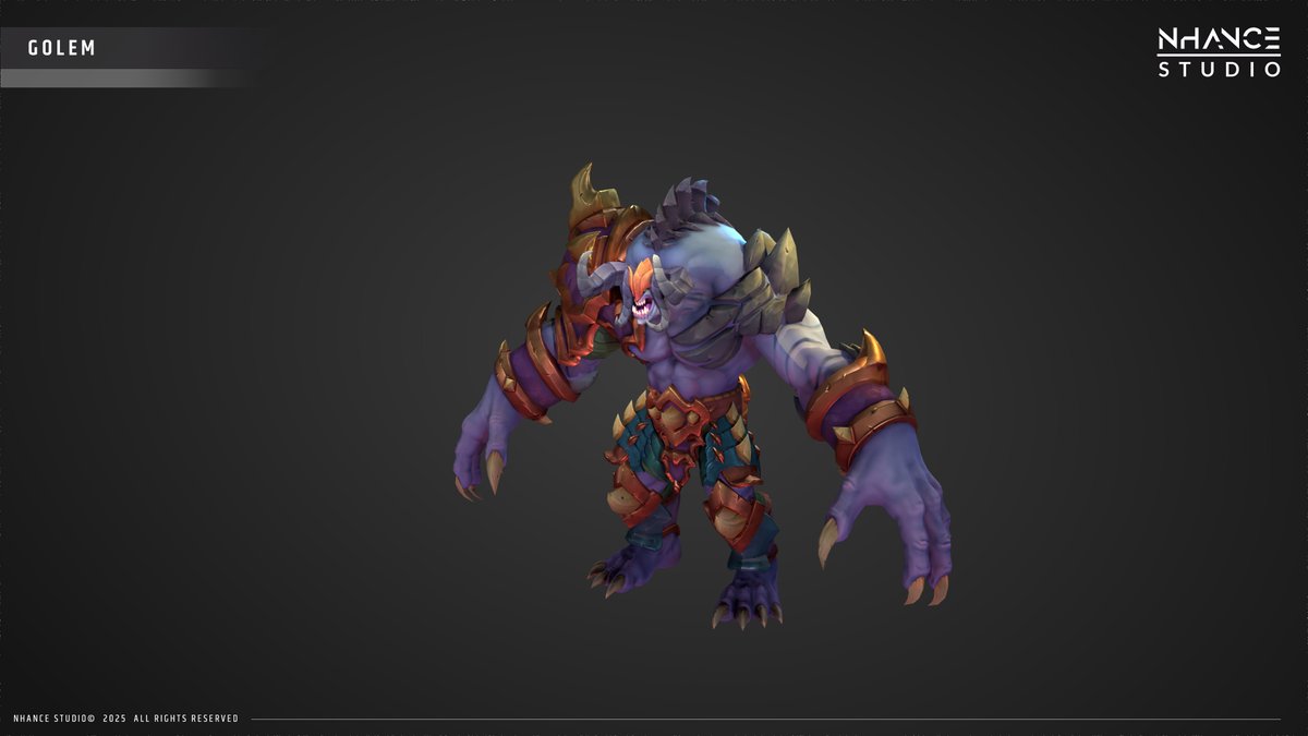 AlexNhance's tweet image. Golem model for our studio

#Stylized #GameDev #Zbrush