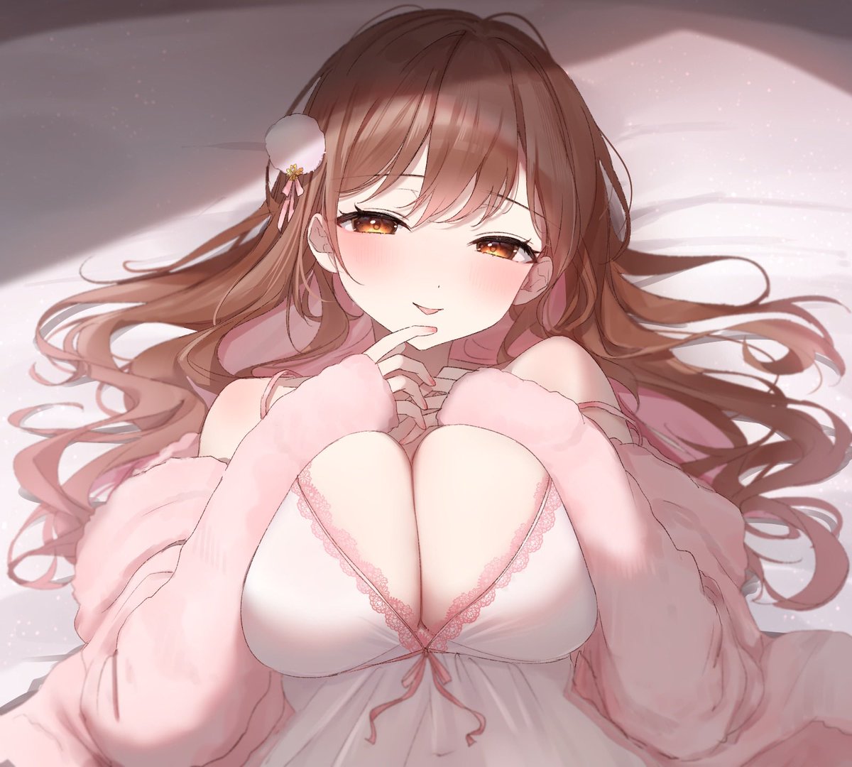 むぎゅってして寝よ...?♡