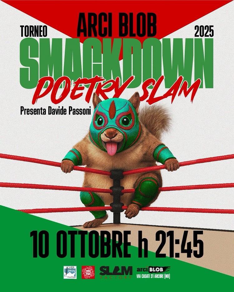 Primo Poetry Slam dell'anno! 

Mi puoi trovare al circolo Arci blob a Arcore, via Casati.

Ti aspetto

#poetryslam #poeta #arciblob #arcore