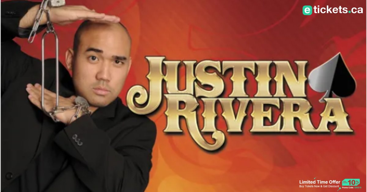 ETicketsCanada's tweet image. 🎩 Get ready to laugh and be amazed with Justin Rivera! 😂✨Comedy meets magic in a show full of surprises. Don’t miss it #Secureyourtickets now!🎟️etickets.ca🎭etickets.ca/justin-rivera-…

Take Extra 10% OFF Promo Code:SAVE10
#ComedyMagic #LiveShow #EntertainmentVibes
