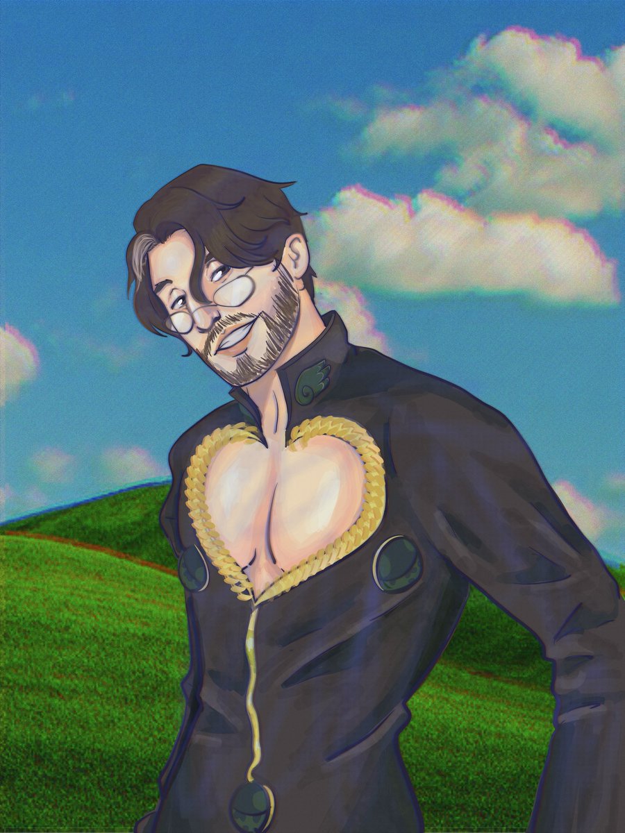 Qubelxy's tweet image. bbno$ art 

@bbnomula 

#bbno$ #bbnos #digitalart #illustration #procreate