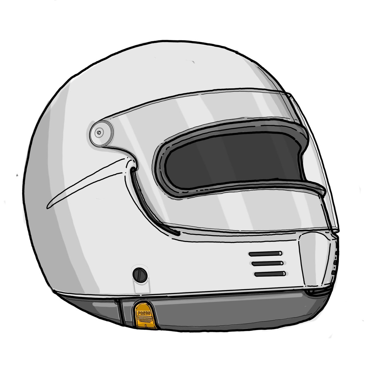 This is a bit of classic #F1tech the GPA SJ helmet. It was a 70