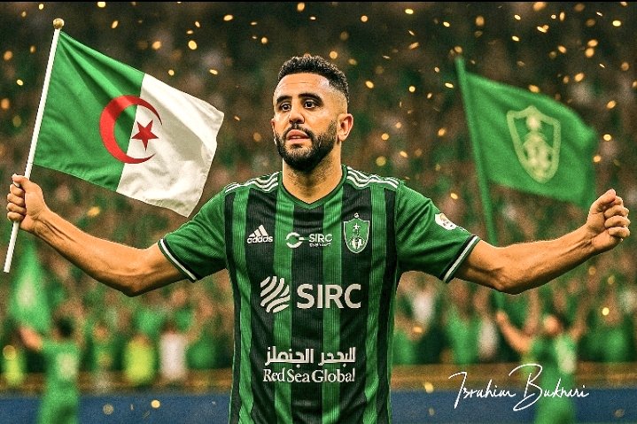 محرز ما يعرف يلعب مباريات عادية…
اللّي يلبس شعار #الاهلي يا يصنع مجد… يا يخلّد تاريخ
🇩🇿 اليوم الجزائر تتأهل لكأس العالم 
الهدف الثاني منه، وتمريرة الهدف الثالث برضو منه، وكابتن المنتخب .. الأهلاوي رياض محرز
الفرق واضحة… في أندية تشتري شهرة،
وفي الأهلي… النجوم يصنعون أمجاد