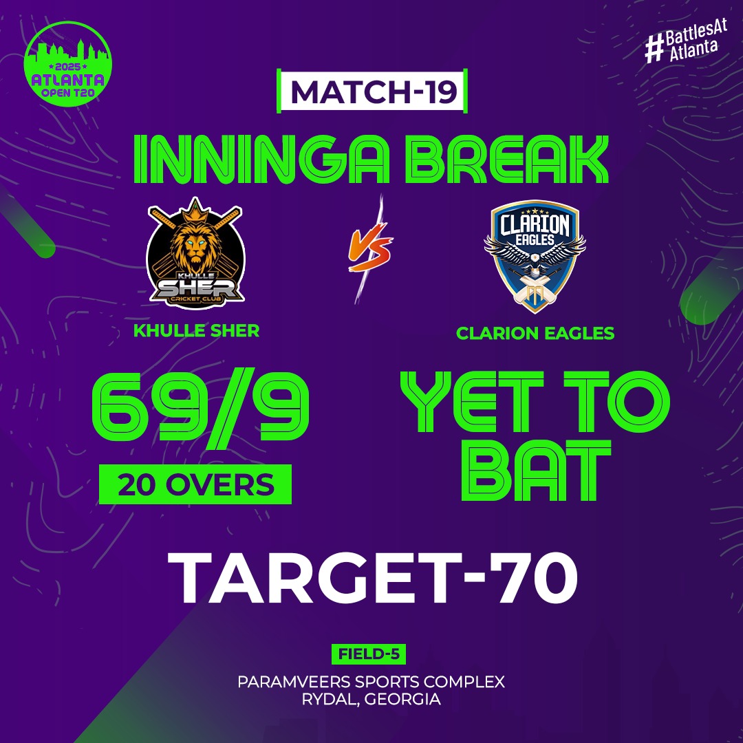 Atlanta Open T20 tweet media