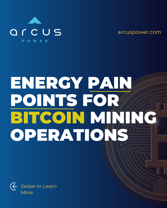 ArcusPower's tweet image. Bitcoin mining costs are up post-halving—energy is now 60–80% of expenses. Arcus + ENEL help miners cut peaks, earn revenue &amp;amp; stay ahead! Learn more at arcuspower.com⚡💰 #Bitcoin #Energy #AI #DemandResponse
