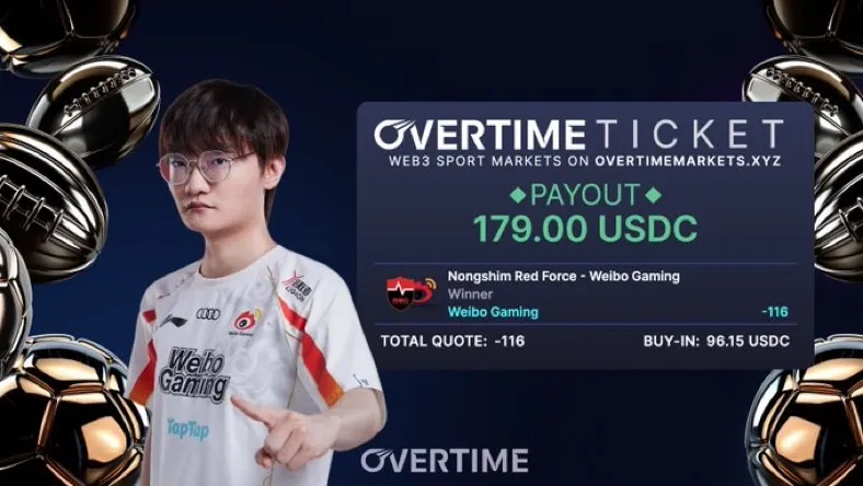 🔥Get a $10 FREE bet🔥

Bet of the day sponsored by <a href="/Overtime_io/">Overtime.io</a>

Weibo Gaming ML-116 1u🎮

They’ll DM a FREE bet to the first 25 people who:

1. RETWEET this post
2. Follow Overtime on X

Note: This offer applies to followers who have not already claimed a Free Bet on Overtime