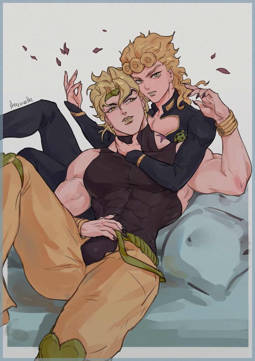 Noquelle_art's tweet image. New vs Old which one do you prefer? 
#jjba #dio #giorno