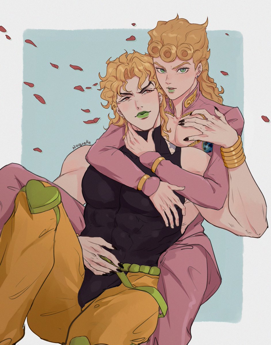Noquelle_art's tweet image. New vs Old which one do you prefer? 
#jjba #dio #giorno