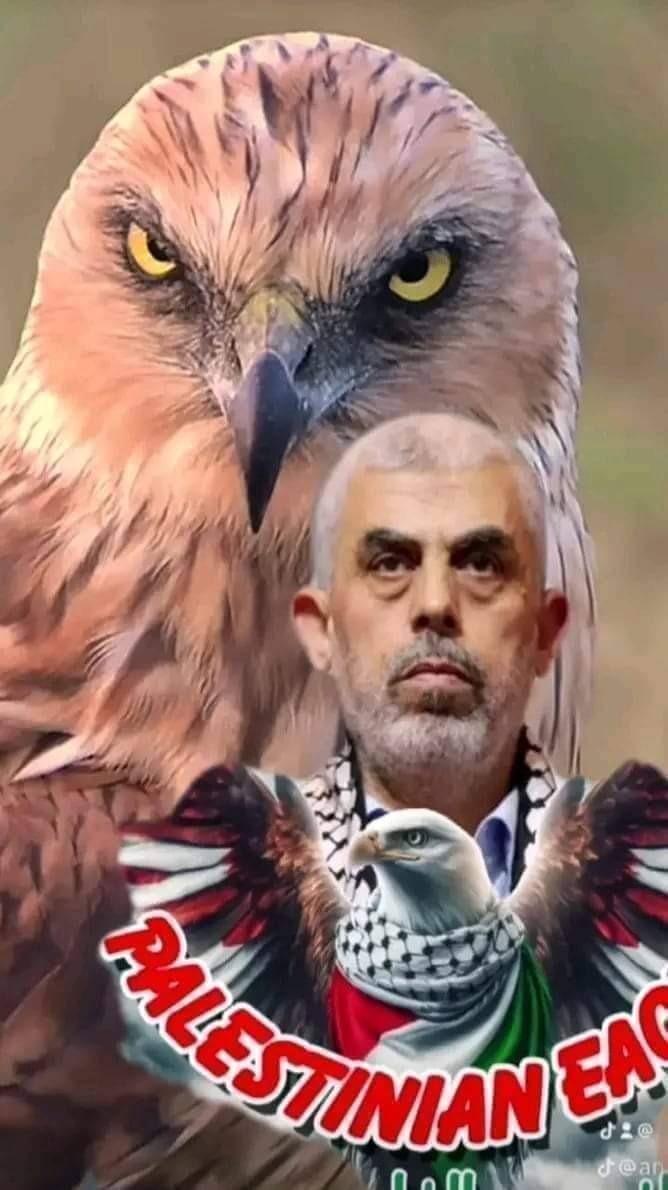 ماذا يعني لك
 #يحيى_إبراهيم_حسن_السنوار ؟
بالنسبه لي هو داعس الصهاينه والمنافقين وقائد الشهداء ووصفه كما قال الله سبحانه وتعالى
{نُورٌ عَلَىٰ نُورٍ ۗ يَهْدِي اللَّهُ لِنُورِهِ مَنْ يَشَاءُ}