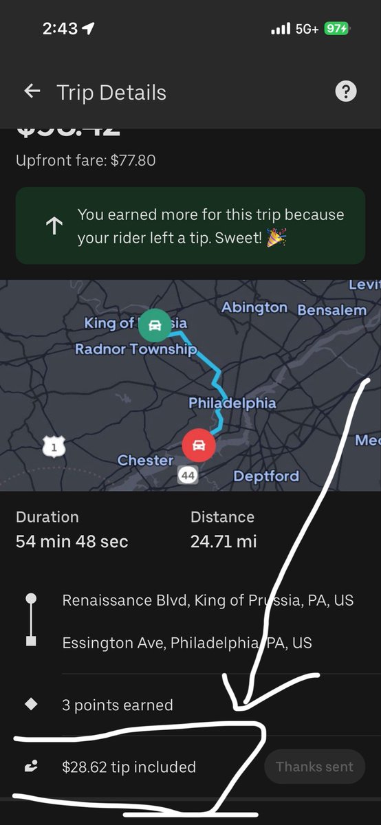 SirChrisLewis's tweet photo. Hey @dkhos  how much does $77.80pkus $28.62 total on planet earth ? I can tell you is NOT $98.42 @Uber @jillhazelbaker @tonywest @andrewgordonmac @praveenTweets #uber interesting https://t.co/SUiINmVKAY