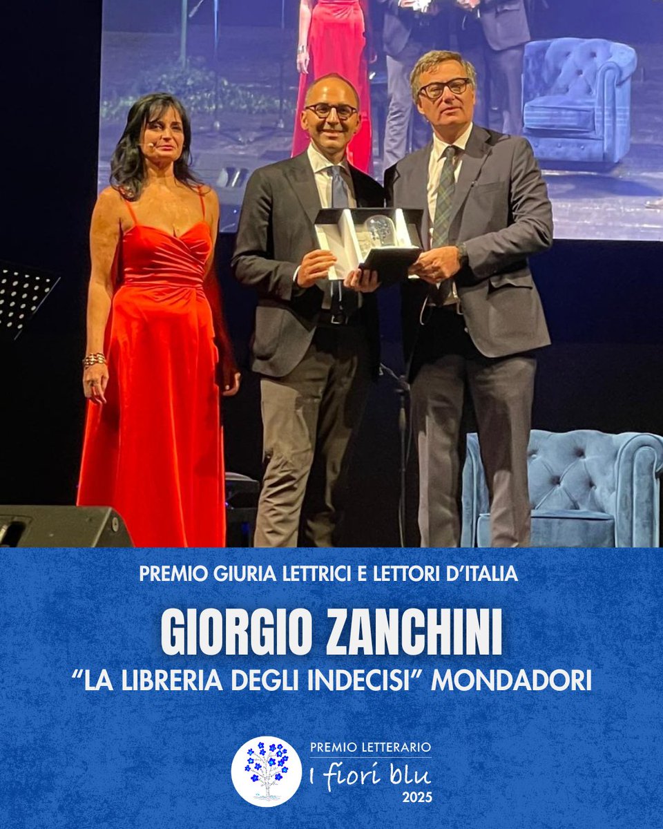 🏆 Premio Giuria Lettori e Lettrici d’Italia a Giorgio Zanchini con il saggio “La libreria degli indecisi” <a href="/Mondadori/">Mondadori</a>