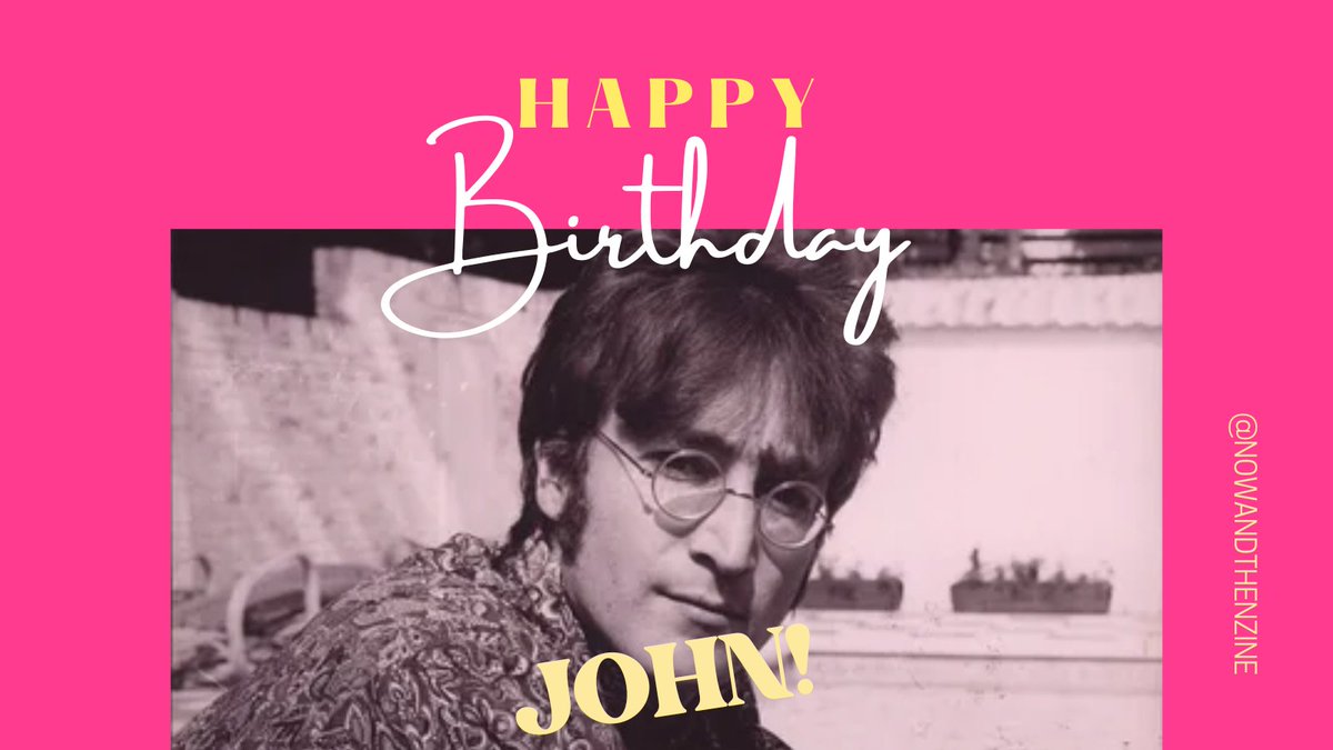 Wishing a happy 85th birthday to John Lennon today!!!

You were and still are an inspiration to so many! <3