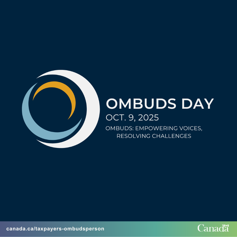 🌍This #OmbudsDay, we celebrate “Ombuds: Empowering Voices, Resolving Challenges”! At the OTO, we ensure taxpayers are treated fairly and that complaints about the CRA are reviewed impartially.
ow.ly/reTM50X9oRX