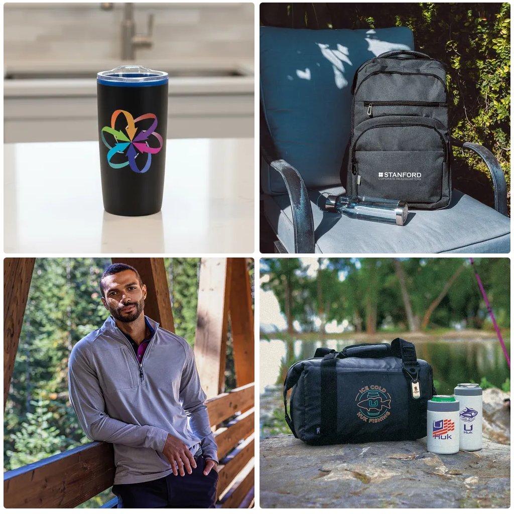 iPromo's tweet image. When you give someone a branded gift, you're giving them an experience. It's the only advertising medium capable of engaging all five senses. amp.fyi/-/d5JkfZvv #tumblers #promomarketing #pullovers #giftsets