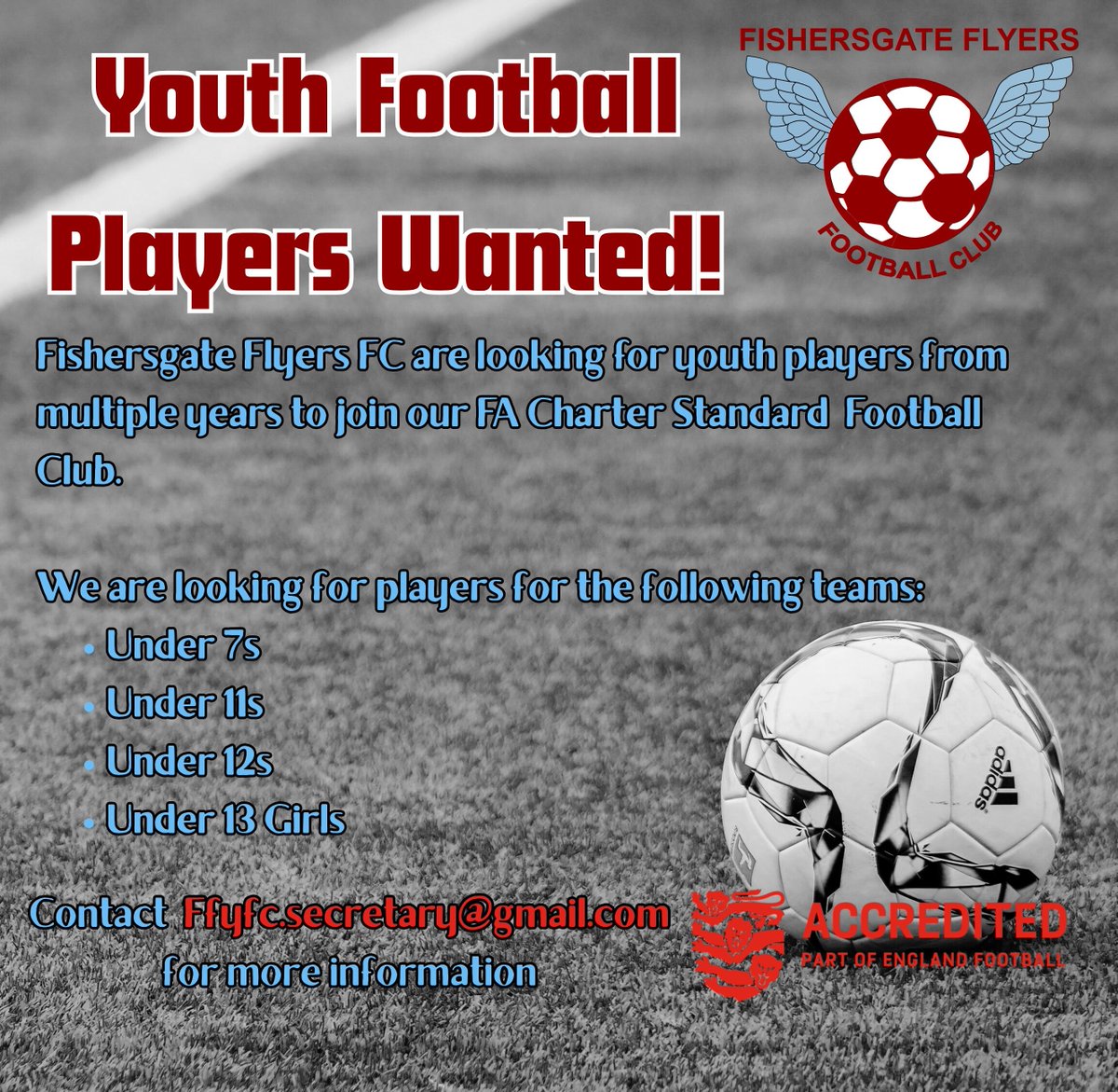 Fishersgate Flyers Youth Football Club tweet media