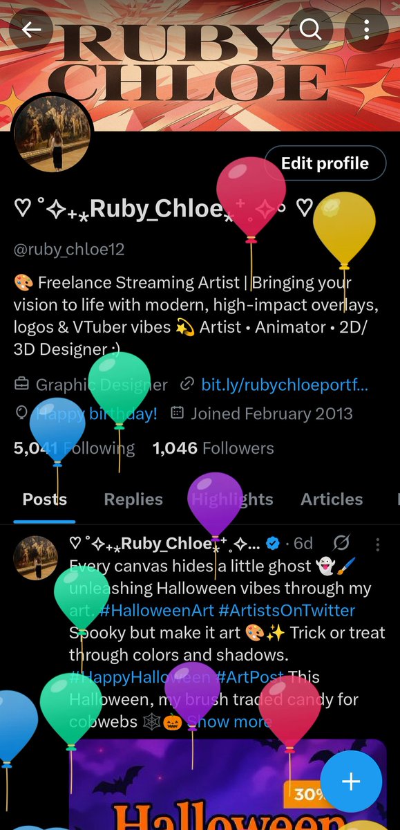 ruby_chloe12's tweet image. It’s my birthday today! Time to celebrate another trip around the sun 🌞🎂
Birthday mode: ON 🎈💫
Another year older, wiser, and maybe just a little cooler 😎✨
Leveled up today. Watch me shine brighter this year 💫🔥
Born to stand out, and today’s the reminder 😉✨…