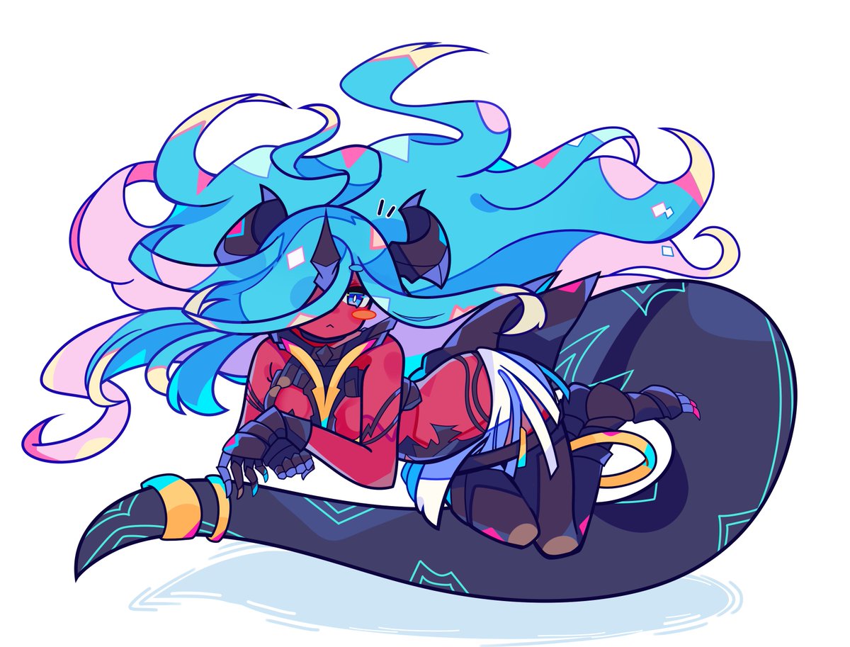 Comm for <a href="/wafflzman/">Wafflzman</a> 

Versusia is really cute, haven't really played her since the last patch tho i should go learn the new routes