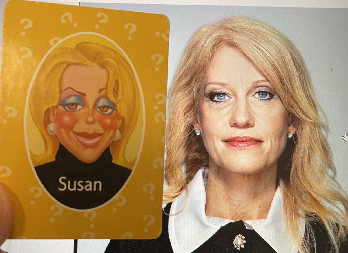 I’m just playing Guess Who with my students and all the sudden this…