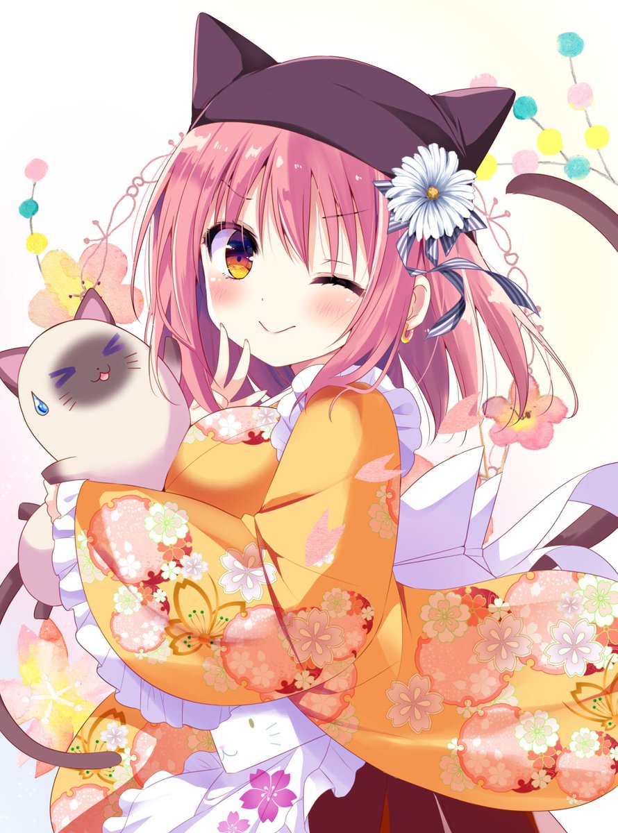 #見た人も無言でピンク髪をあげる