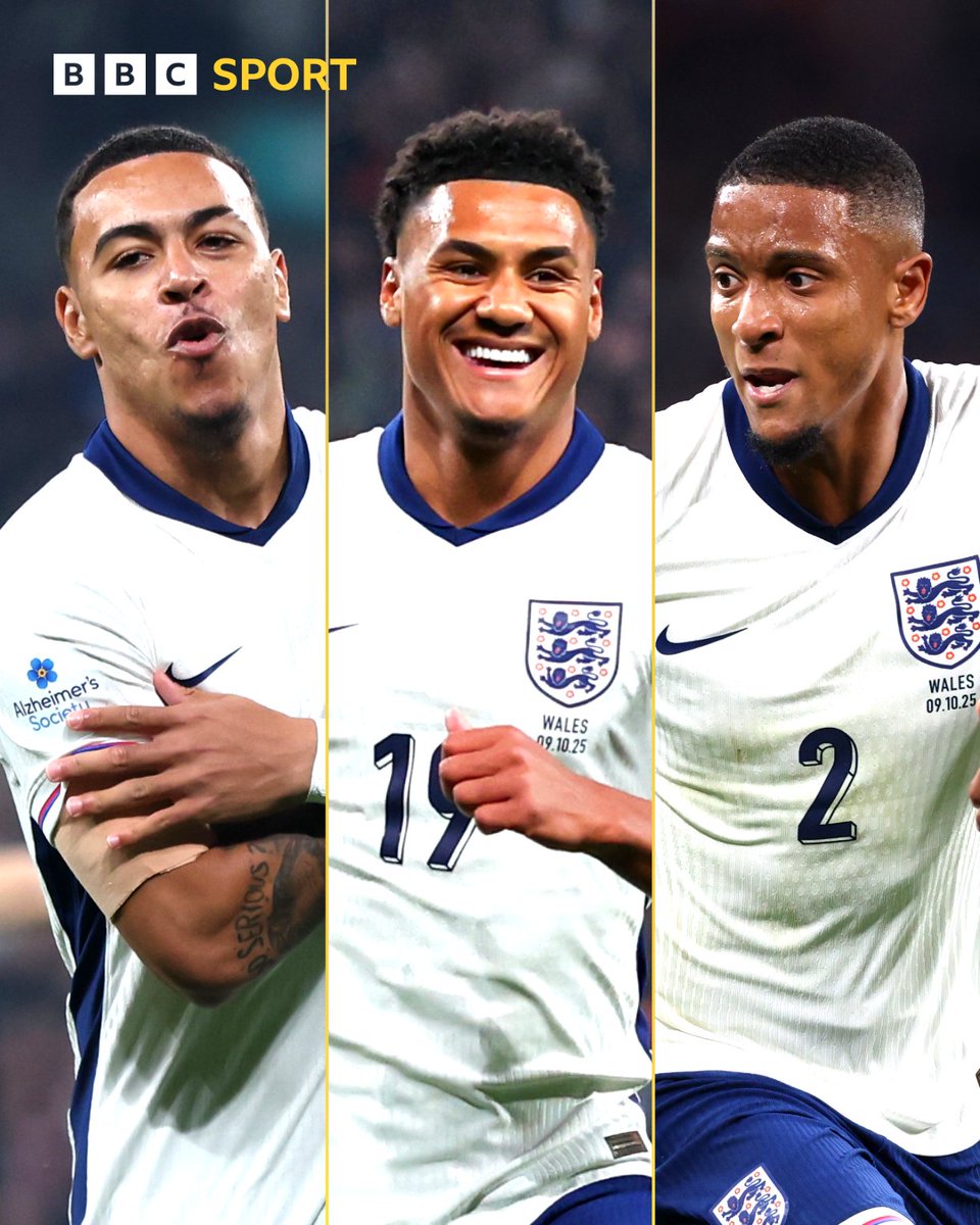 ⚽ 3' Rogers ⚽ 11' Watkins 🅰️ 20' Konsa
 
Aston Villa's men delivering for England's quick start at Wembley 🔥