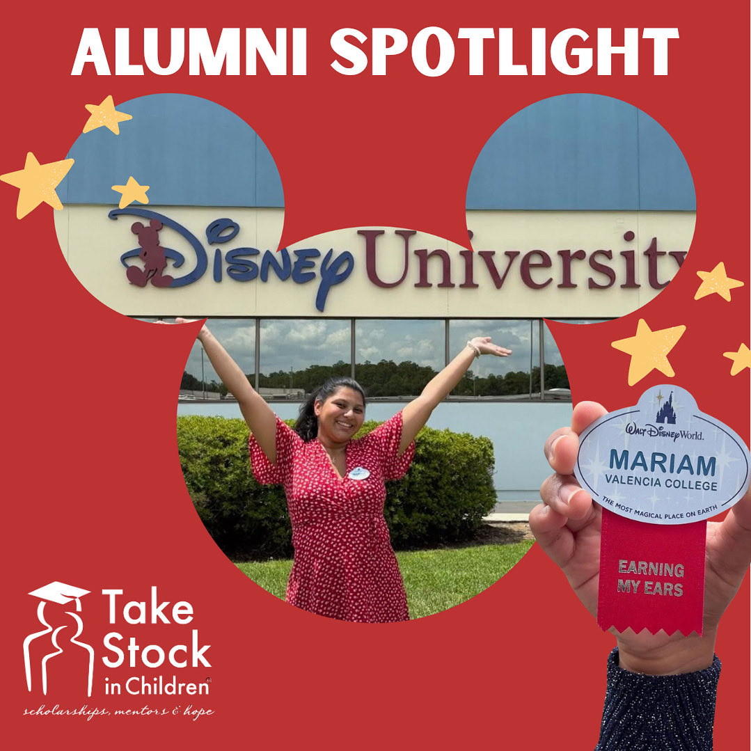 Take Stock in Children | #30YearsofChangingLives (@tsichildren) on Twitter photo ❤️ Big congratulations to Mariam, a <a href="/coralshoreshs/">Coral Shores High School</a> alumna from <a href="/takestockmonroe/">Take Stock Monroe</a> County, on starting Disney University! We can’t wait to see all she accomplishes at <a href="/WaltDisneyWorld/">Walt Disney World</a> . ⭐️
#DisneyWorld #StudentSuccess #Alumni #TakeStockinChildren #DisneyUniversity ❤️ Big congratulations to Mariam, a <a href="/coralshoreshs/">Coral Shores High School</a> alumna from <a href="/takestockmonroe/">Take Stock Monroe</a> County, on starting Disney University! We can’t wait to see all she accomplishes at <a href="/WaltDisneyWorld/">Walt Disney World</a> . ⭐️
#DisneyWorld #StudentSuccess #Alumni #TakeStockinChildren #DisneyUniversity