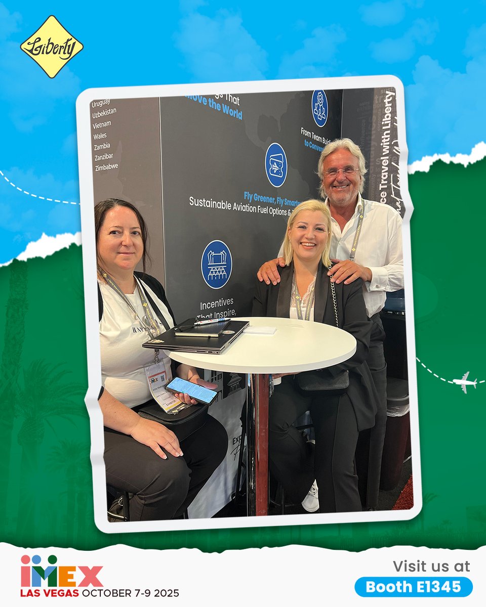 liberty_itg's tweet photo. From over 120+ destinations, one beat connects us all, the Liberty DMC rhythm. 🌍
#IMEX25 #IMEXAmerica #IMEXLasVegas #LibertyDMC #LibertyTourism #LibertyFamily #EventProfs #MICE #DMC #EventPlanners #E1345 🗽🌎 https://t.co/pG9ylgIF8A