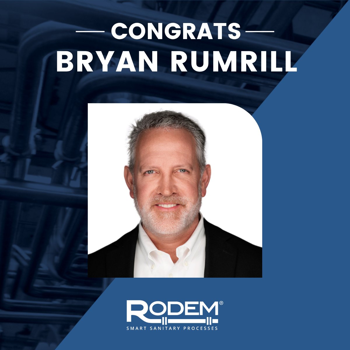 RodemProcess's tweet image. Congratulations to Bryan Rumrill on his promotion to Director of Sales and Marketing!

We’re proud to have Bryan leading the charge and look forward to the continued growth his leadership will bring.

#Promotion #Leadership #SalesExcellence #TeamSuccess #IndustryExpertise