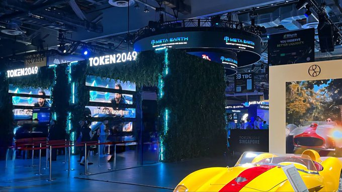 GataAIPlasma's tweet photo. Gata had an incredible time at 
@token2049
 Singapore! Huge thanks to everyone who connected and shared the vision of decentralized AI with us. 💚

More to come after Token2049. Stay tuned!

CA:
0xC4fe644bd10FaD1e5a640c01E62c1f8249c0C6A0

#AI https://t.co/uGT6uXz2AU