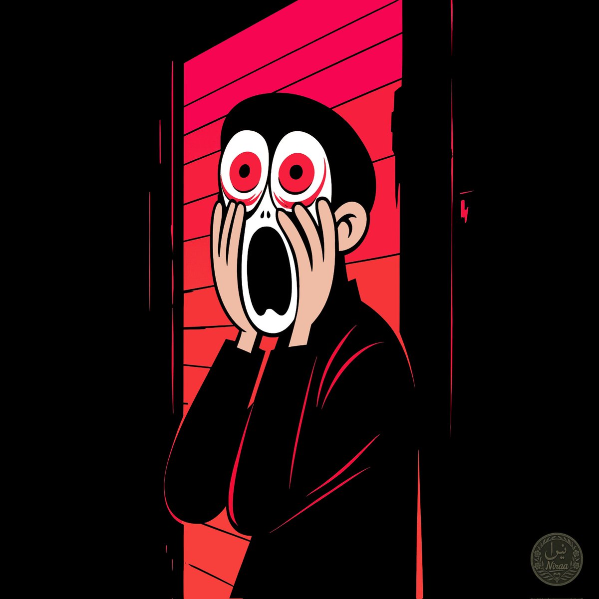 artemoj8's tweet photo. Eyes That Gaze from Behind the Curtain
#EyesBehindTheCurtain
#SilentWatcher #WindowDread
#surrealism #1of1nft #tezosart
#objkt #objktart #Scream #faceshock #Iranianart https://t.co/akmk9GnOjm